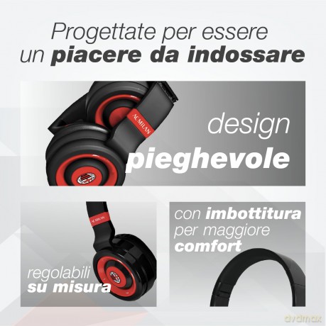 Techmade Cuffie Bluetooth Milan