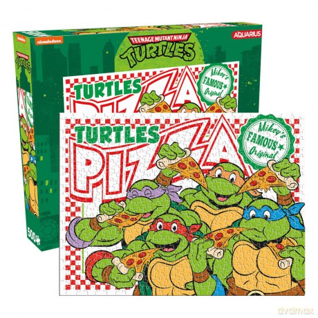 Teenage Mutant Ninja Turtles Puzzle Pizza (500 Tei