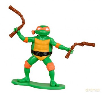 Teenage Mutant Ninja Turtles: Giochi Preziosi - Mini Personaggi In Blister