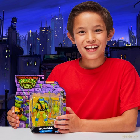 Teenage Mutant Ninja Turtles: Giochi Preziosi - Personaggi Base Leonardo