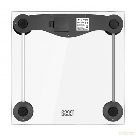 Teesa: Bathroom Scale - Bilancia Digitale Da Bagno, Vetro, 180 Kg.