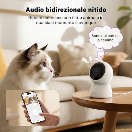 Telecamera Interno Wifi 4mp