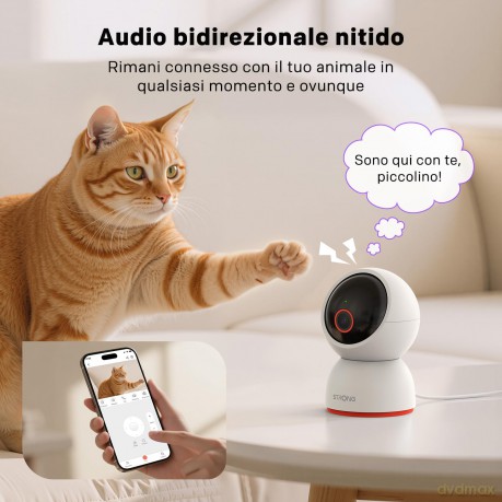 Telecamera Interno Wifi 8mp