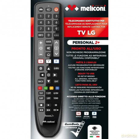 Telecomando Gumbody Personal 2+