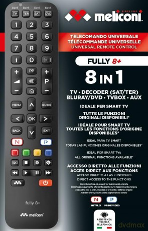 Telecomando Univ Fully 8+