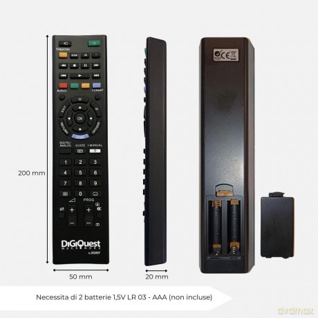 Telecomando Universale Sony Bl