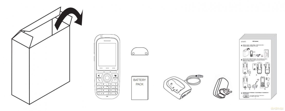Telefono Dect Ip M80 Ip65
