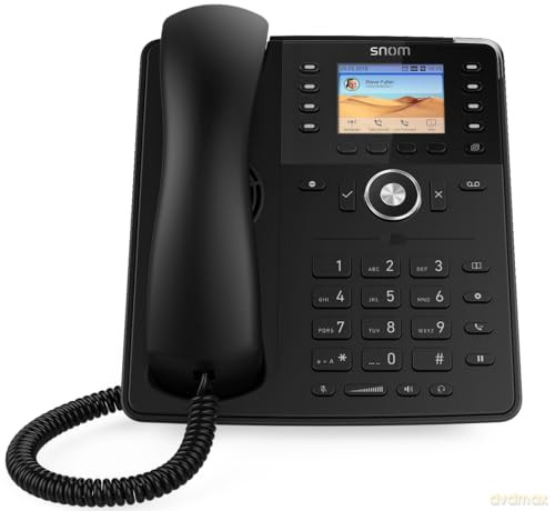 Telefono Snom D735 W/O Ps Black