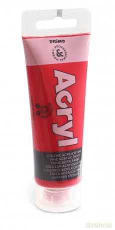 Temp. Tubo Acrilico Carminio75ml