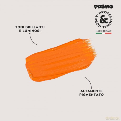 Temp. Tubo Acrilico Col.Aranc 75ml