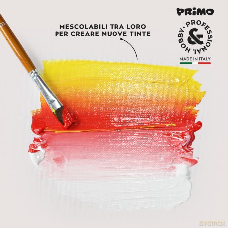 Temp. Tubo Acrilico Col.Giallo75ml