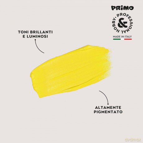 Temp. Tubo Acrilico Col.Giallo75ml