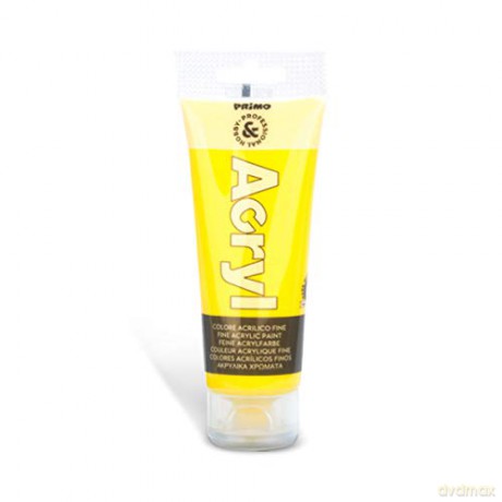 Temp. Tubo Acrilico Col.Giallo75ml