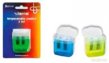 Temperino Plast 2 Fori Serb-Cop Ass