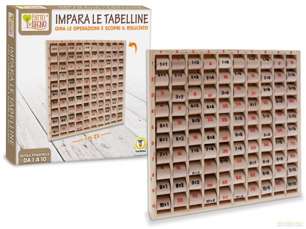 Teorema 40185 - Tabelline In Box