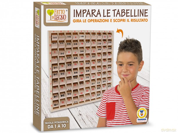 Teorema 40185 - Tabelline In Box