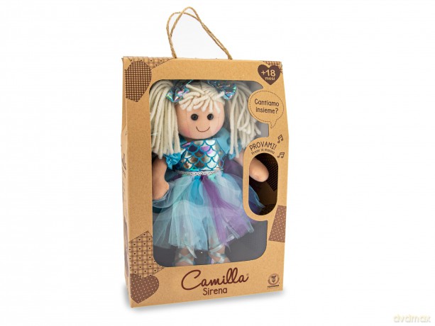 Teorema: Camilla - Bambola In Pezza Con Voce Sirena - Window Box
