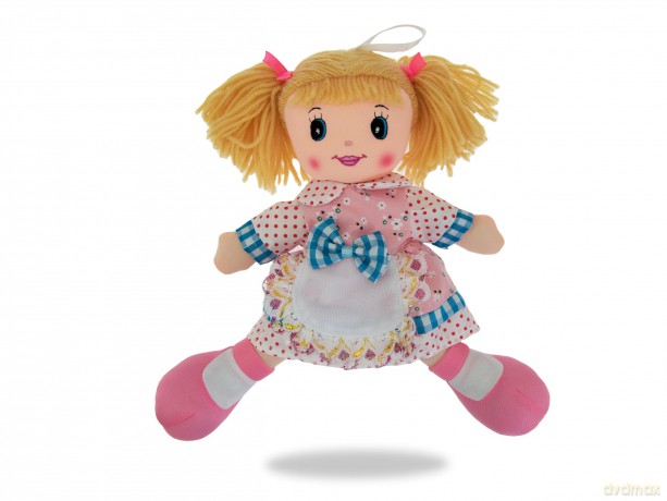 Teorema: Carlotta - Bambola In Pezza Con Grembiuli Ricamo 4 Col. Ass 30 Cm - Display Box