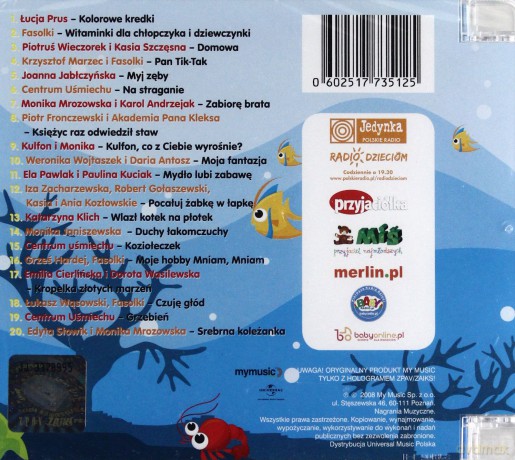 Dziecięce Przeboje [CD]