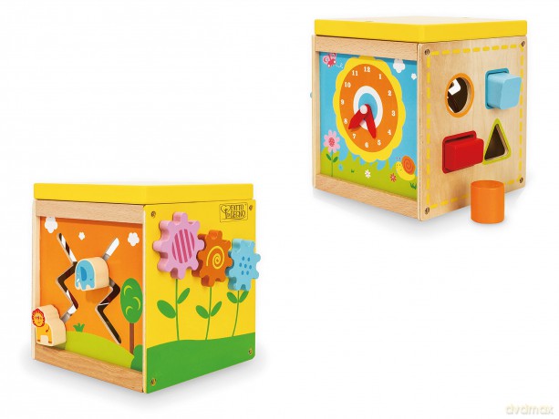 Teorema: Fatto Di Legno - Cubo Con Labirinto Montessori - Box