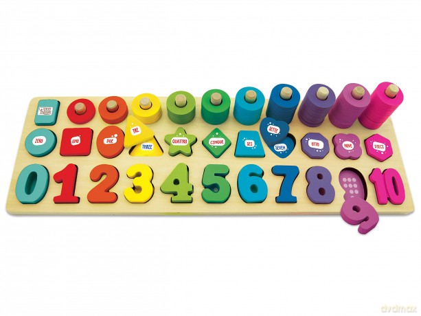 Teorema: Fatto Di Legno - Gioco Numerico Montessori