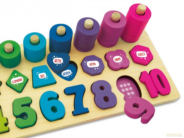 Teorema: Fatto Di Legno - Gioco Numerico Montessori