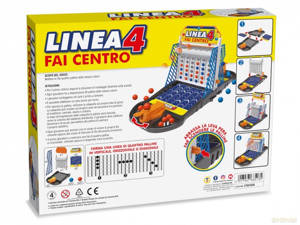 Teorema: Gioco Linea 4 Con Lanciatore 2 Giocatori - Box