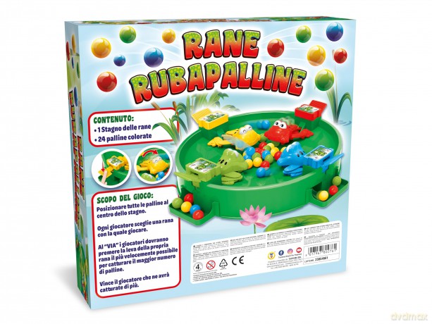 Teorema: Gioco Rane Ruba Palline - Box