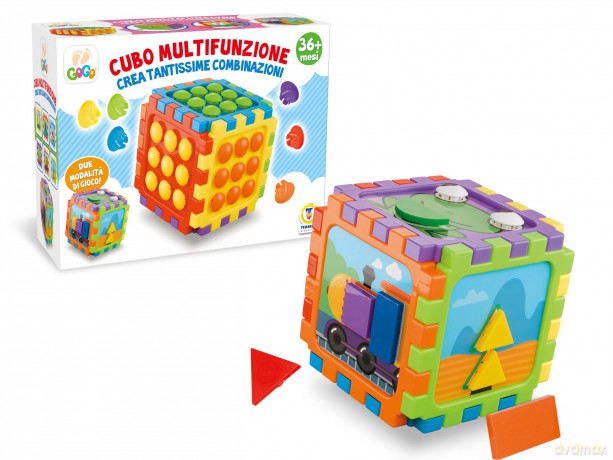 Teorema: Gogo - Cubo Multiattivita' Montessoriano 2 In 1 - Box