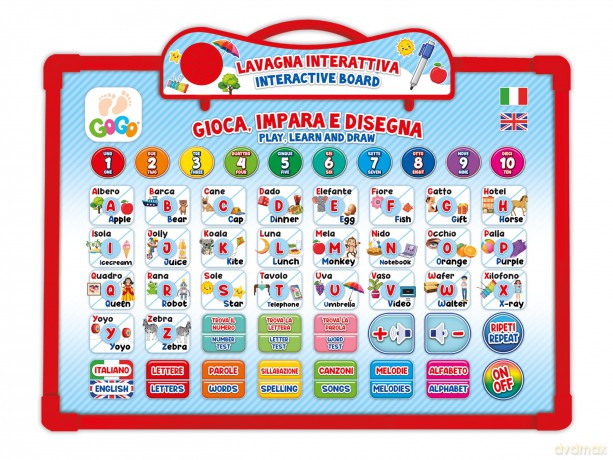 Teorema: Gogo - Lavagna Interattiva Didattica Bilungue Ita/Eng - Box