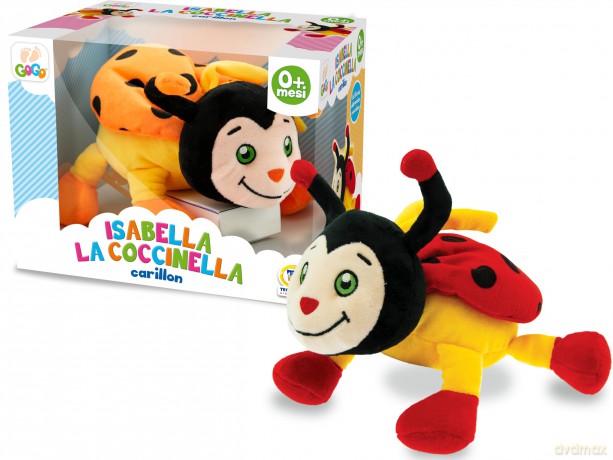 Teorema: Gogo - Nella La Coccinella Carillon 2 Col. 20cm - Window Box