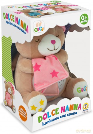 Teorema: Gogo - Orsetto Dolce Nanna C/Luce E Melodia 23cm 2 Col. - Window Box