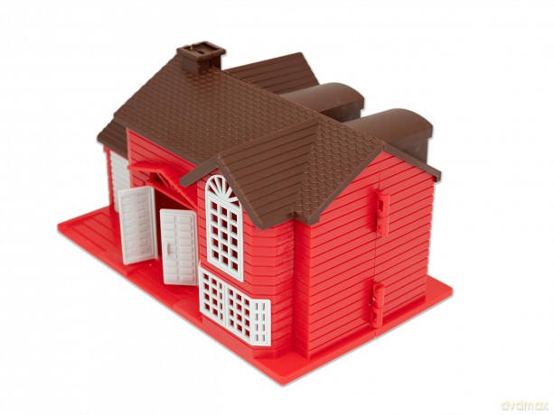Teorema: Linea Verde - Playset Fattoria Con Trattore E Accessori - Open Touch Box