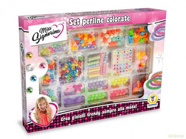 Teorema: Miss Signorina - Perline Colorate Assortite - Window Box