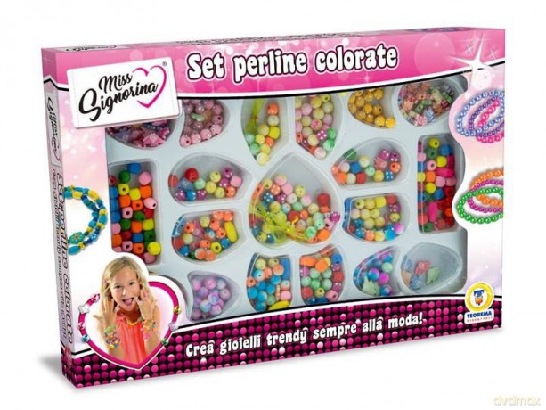 Teorema: Miss Signorina - Perline Colorate Assortite - Window Box