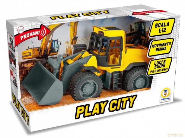 Teorema: Play City - Ruspa Luci E Suoni Movimenti Articolata Frizione - Open Touch Box