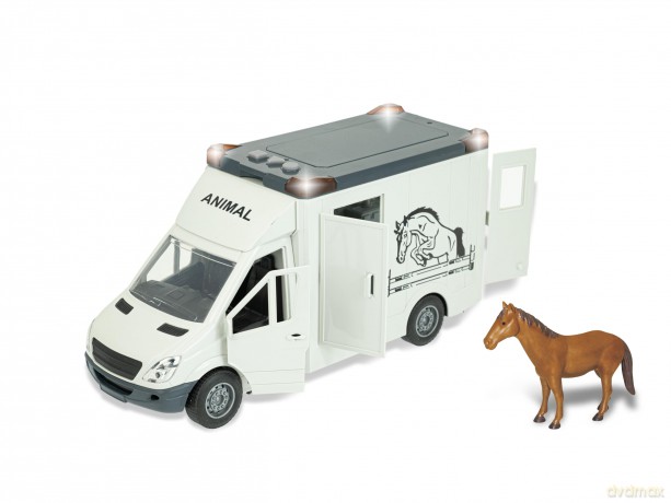 Teorema: Play City - Trailer Trasporto Cavalli Luci E Suoni - Open Touch Box