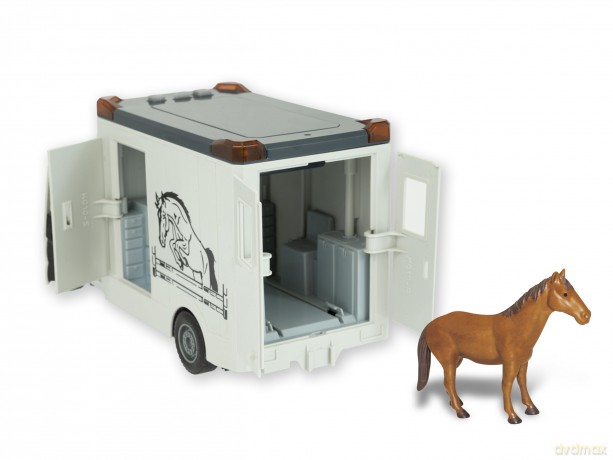 Teorema: Play City - Trailer Trasporto Cavalli Luci E Suoni - Open Touch Box