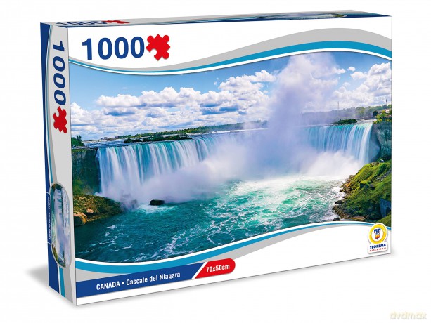Teorema: Puzzle Cascate Del Niagara 1000 Pz 70x50cm - Box