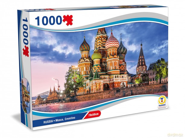 Teorema: Puzzle Cremlino Mosca 1000 Pz 70x50cm - Box