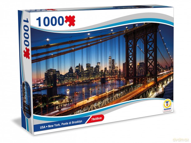 Teorema: Puzzle Ponte Di Brooklyn 1000 Pz 70x50cm - Box