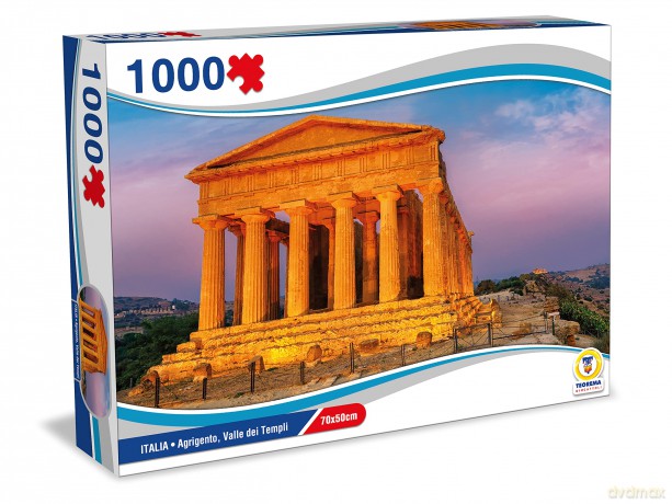 Teorema: Puzzle Valle Dei Templi 1000 Pz 70x50cm - Box