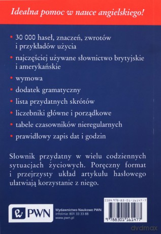 Mały słownik angielsko-polski polsko-angielski [KSIĄŻKA]