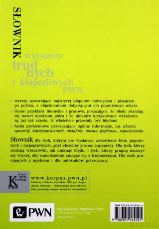 Słownik wyrazów trudnych i kłopotliwych pwn - Mirosław Bańko [KSIĄŻKA]
