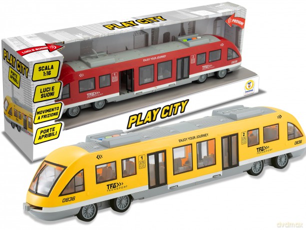 Teorema: Teo'S - Metro A Frizione Luci E Suoni 2 Col. Ass - Open Touch Box