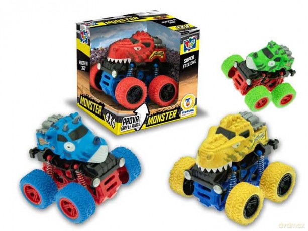 Teorema: Teo'S - Monster Dino 4x40 Off Road 4 Modelli Ass Frizione - Open Touch Box