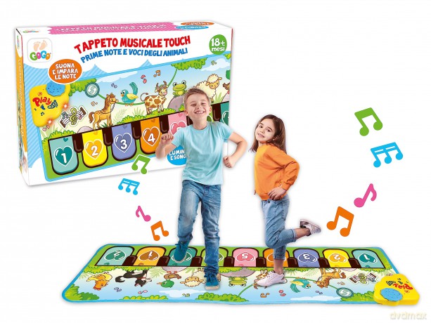 Teorema: Teo'S - Tappeto Musicale Touch Luci E Suoni 110*36 Cm - Box