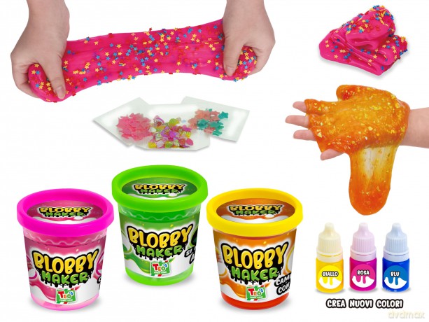 Teorema: Teo'S Freetime - Set Crea I Tuoi Slime 3x58gr - Window Box