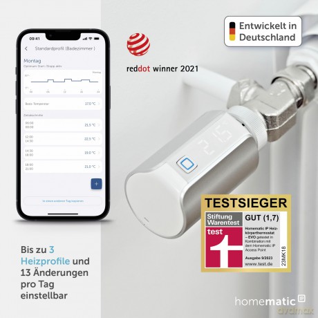 Termostato Per Radiatori Evo Silver