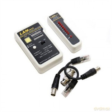 Tester Per Rj45 Rj11/Rj12/Bnc